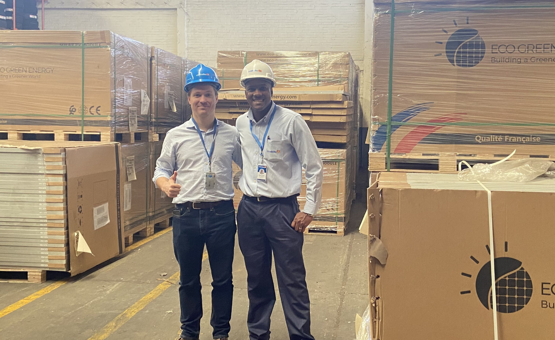 Réception de marchandises en entrepôt lors d’une opération d’importation